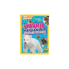 National Geographic Kids Yavru Hayvanlar Çıkartmalı Faaliyet Kitabı