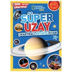 National Geographic Kids Süper Uzay Çıkartmalı Faaliyet Kitabı