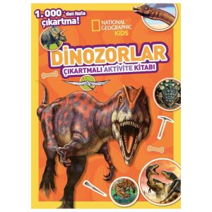 National Geographic Kids Dinozorlar Çıkartmalı Faaliyet Kitabı