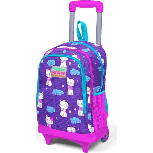 Coral Hıgh Çekçek Sırt Çanta(ışıklı Tekerlek)