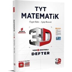 3D Yayınları Tyt Matematik Video Defter Notu