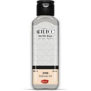 ARTDECO AKRİLİK BOYA 140ML ARDUVAZ GRİ 3709
