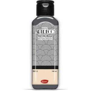 ARTDECO AKRİLİK BOYA 140ML GRAFİTİ GRİ 3705