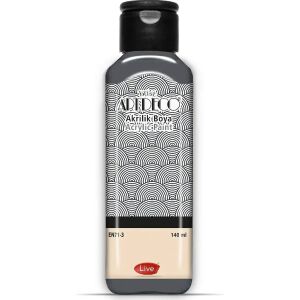 ARTDECO AKRİLİK BOYA 140ML GRAFİTİ GRİ 3705