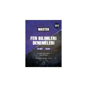 Tyt Master 15 Fen Bilimleri Denemeleri