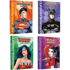 Dc Comics: Süper Kahramanları Keşfet 4 Kitap Set