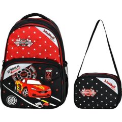 Oval İlkokul Çantası (araba)