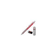 Rotring Okul Seti Versatil+Min Silgi Hediyeli 0.5 MM Kırmızı