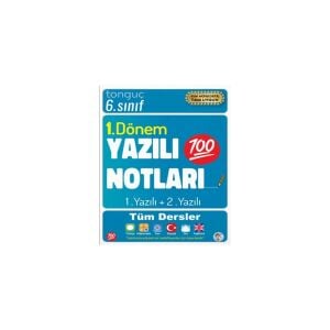 Tonguç 6. Sınıf 1. Dönem Yazılı Notları 1. Yazılı + 2. Yazılı