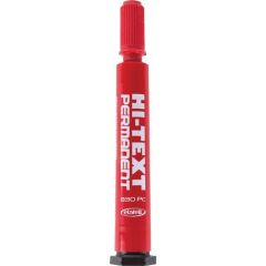 Hı-Text Permanent M. Kesik Uçlu Kırmızı 830Pc 12'li