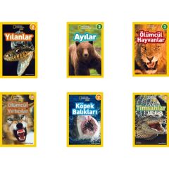 Vahşi Hayvanlar Seti 6 Kitap(national Geographic)