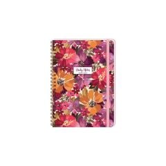 Keskin A5 Sert Kapaklı Spiralli 80 Yaprak Çizgili Daily Notes Dreamy Flowers -Helen