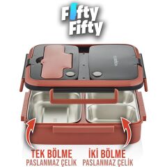 VAGONLİFE 1000 ML LUNCHBOX Bl10164 Kiremit