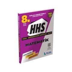 Muba Yayınları HHS8001 8.Sınıf Matematik Haftalık Hasat Soruları.