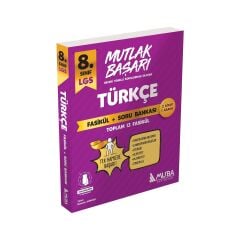 Muba yayınları LGS Türkçe Fasiküller+Soru Bankası