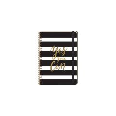 Keskin Color A5 410280-99 Daily Notes Muse Spiralli Sert Kapak Defter