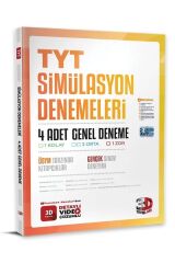 2024 TYT 4`lü Simülasyon Genel Deneme 3D Yayınlar