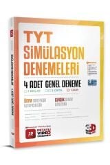 2024 TYT 4`lü Simülasyon Genel Deneme 3D Yayınlar