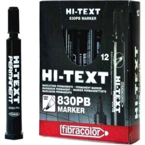 Hi-Text 830PB Yuvarlak Uç Koli Kalemi 12'li