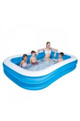Bestway Dikdörtgen Büyük Aile Havuzu 54005 (200 x 146 x 48 cm)