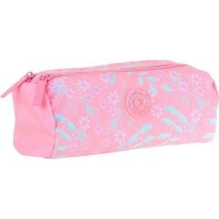 Kaukko Soft Floral Dual Kalem Çantası (pınk Flowers)