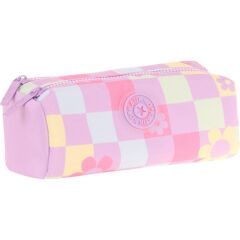 Kaukko Nature Soft Dual Kalem Çantası (lılac Flowers)