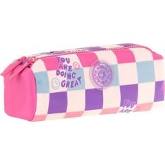 Kaukko Nature Soft Dual Kalem Çantası (pınk Art)