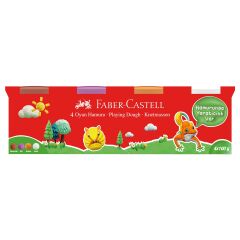 Faber-Castell Oyun Hamuru 4 Renk,4x100