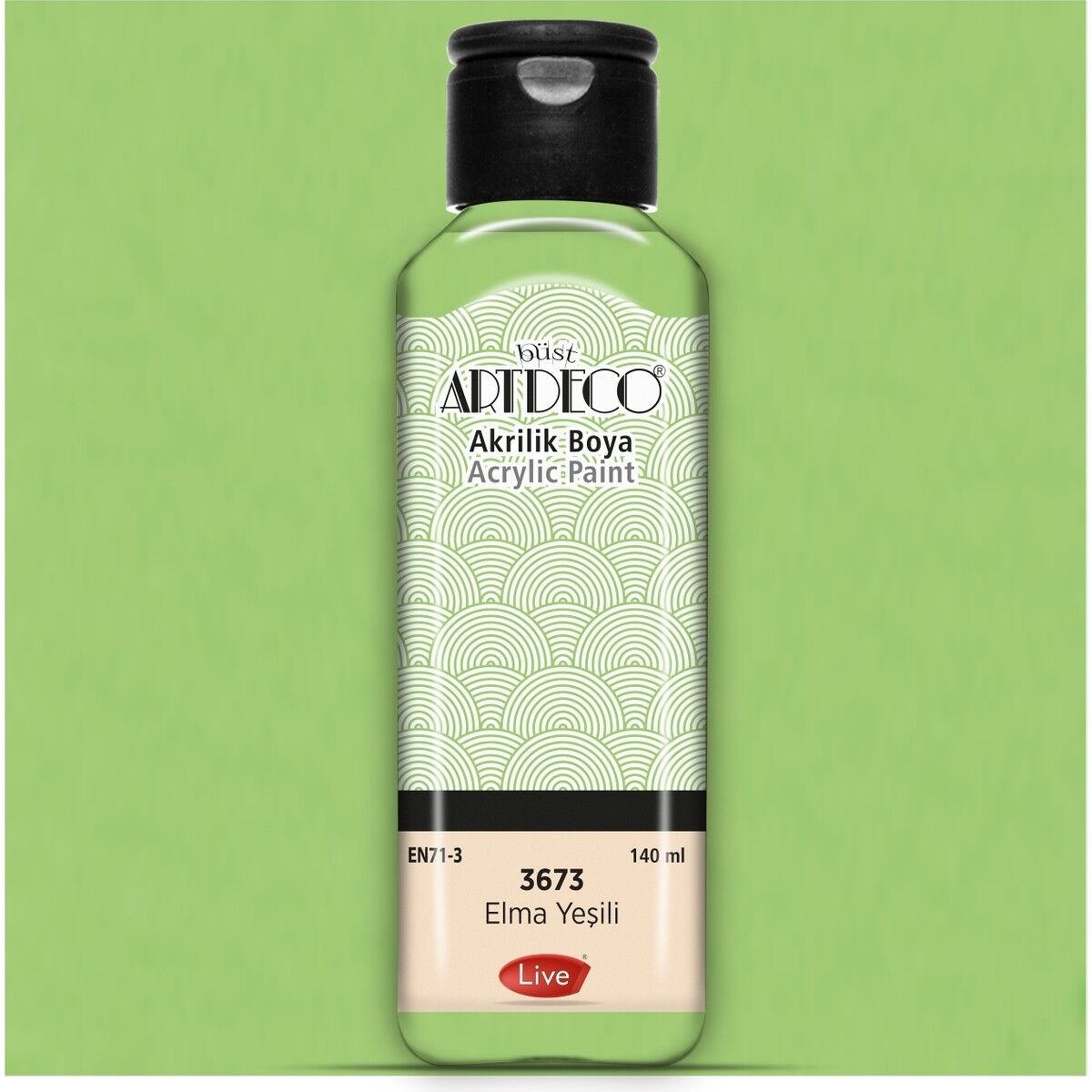 Ardeco Akrilik Boya 140 Ml Elma Yeşili