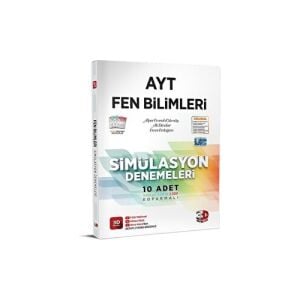 2025 AYT Fen Bilimleri Simülasyon Denemeleri Detaylı Video Çözümlü 3D Yayınları