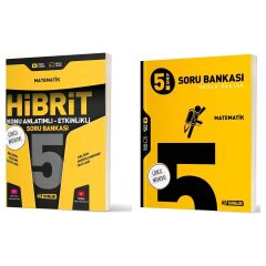 2025 5. Sınıf Matematik Soru Bankası - Hibrit - Konu Seti 2 Kitap