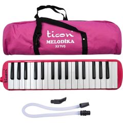Ticon 32 k Melodika Yumuşak Çantalı Pembe