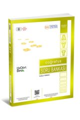 ÜçDörtBeş Yayınları AYT Coğrafya Soru Bankası