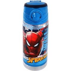 Spıderman Plastik Matara 500ml Wallcrawlerw2