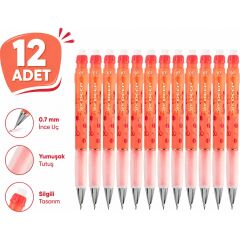Versatil Kalem Deep 0.7 mm Meyve Temalı 12'li Paket