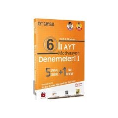 Tonguç Akademi 12. Sınıf 6’lı AYT Motivasyon Denemeleri I - Sayısal