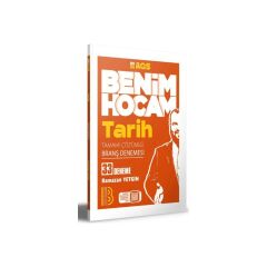 2025 Ags Tarih Tamamı Çözümlü 33 Branş Deneme Benim Hocam Yayınları