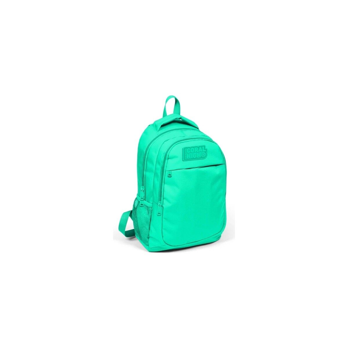 Coral High Su Yeşili Üç Bölmeli Sırt Çantası 14395+Thermo Beslenme Çantası 11806