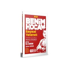 Benim Hocam Yayınları 2026 Ags Sayısal Yetenek Tamamı Çözümlü 15 Branş Denemesi