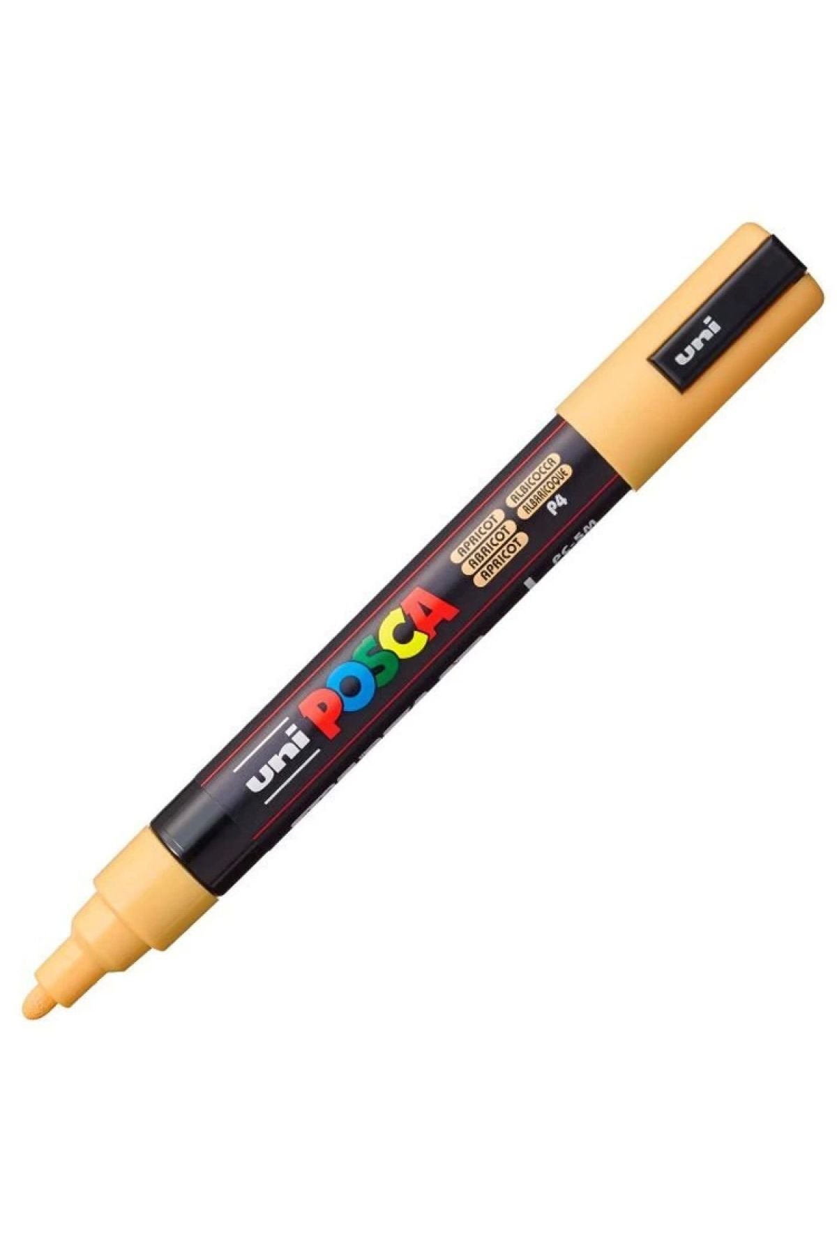 Uni-Ball Posca 1.8-2.5 Su Bazlı Poster Markörü Kayısı N Pc-5M