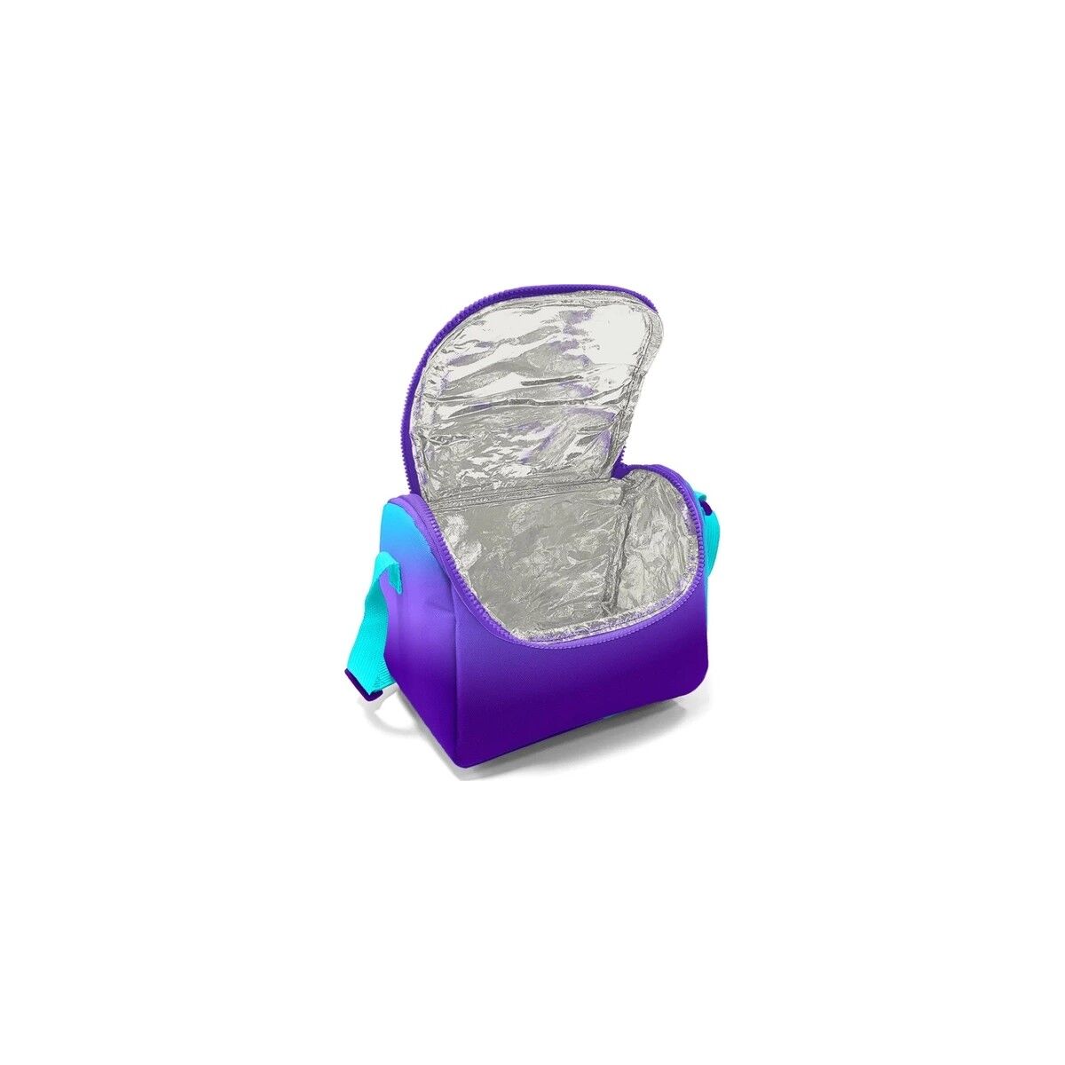 Coral High Mor Voleybol Sırt Çantası 23636+TURKUAZ Mor Renk Geçiş Thermo Beslenme Çantası 11763