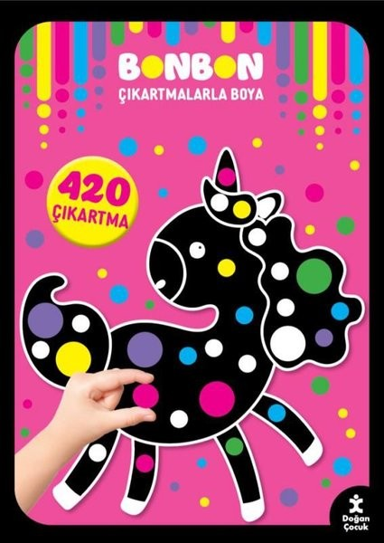 Bonbon     Çıkartmalarla     Boya Unicorn