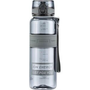 Uzspace 1000 ml Su Matarası Büyük Boy Koyu Gri
