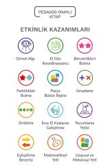 5+ Yaş ''Kodlama Oyunları - Analitik Düşünme'' Okul Öncesi Eğlenceli Çocuk Etkinlik Kitabı