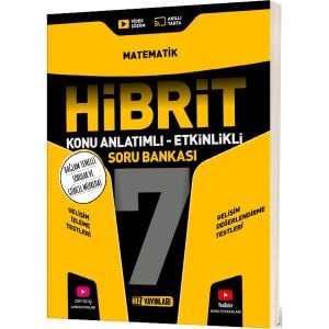 Hız Yayınları Hız 2027 7. Sınıf Matematik Hibrit - Konu Anlatımlı Soru Bankası Maarif Model