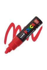 Uni-Ball Posca 4.5-5.5 Su Bazlı Poster Markörü Kırmızı PC-7M