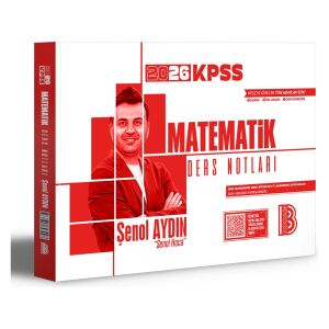 Benim Hocam 2026 Kpss Matematik Ders Notları Benim Hocam Yayınlar
