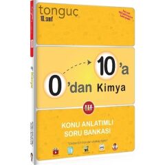 Tonguç Akademi 0'dan 10'a Kimya Konu Anlatımlı Soru Bankası