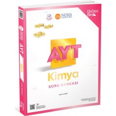 ÜçDörtBeş Yayınları AYT Kimya Konu Özetli Soru Bankası