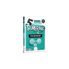 5. Sınıf Bumerang 32 Haftalık Fen Bilimleri Denemeleri Günay Yayınları